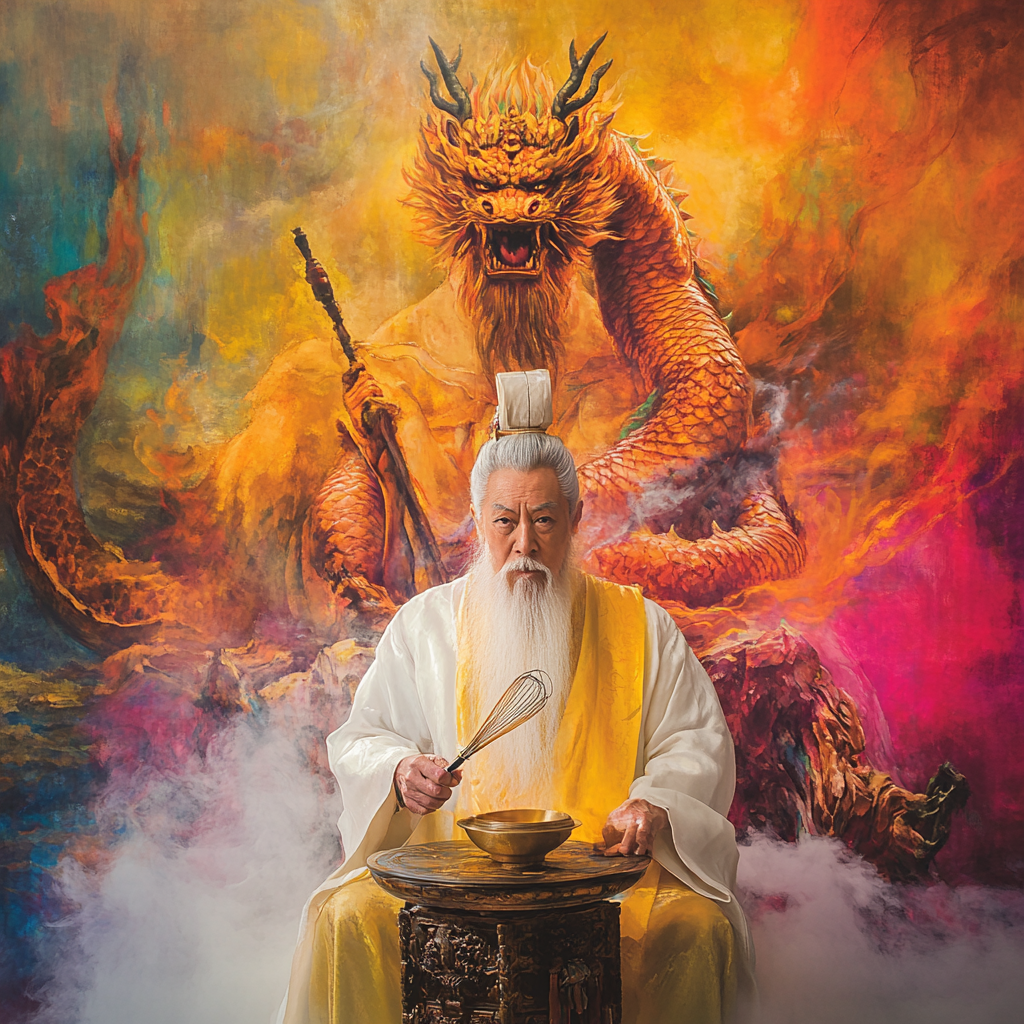 A Taoist Priest and King in a Feng Shui Universe