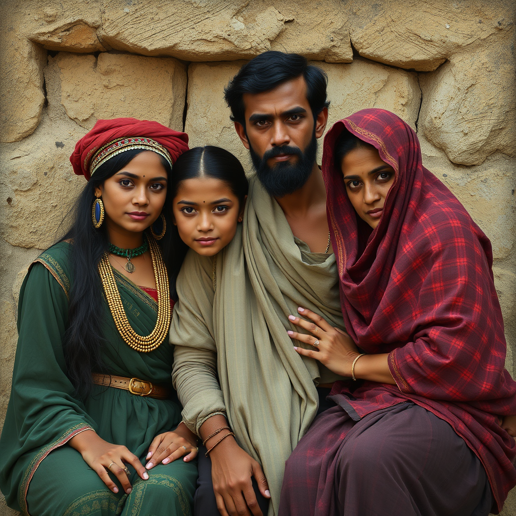 A Woman Married to Multiple Men