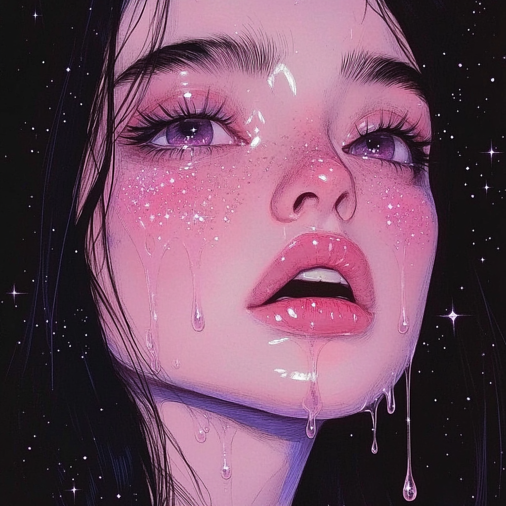 A Young Woman with Starry Eyes