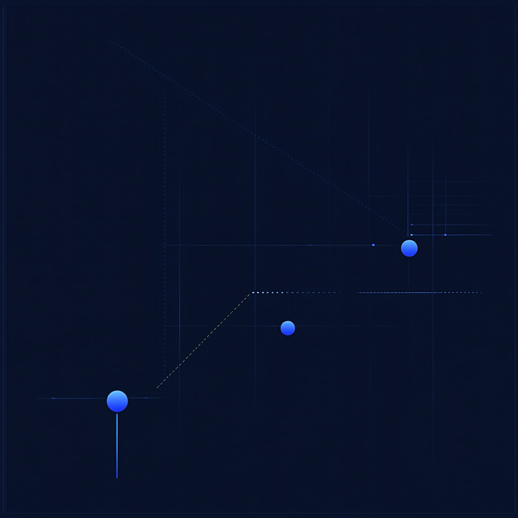 A diagram showing a number line with missing number.