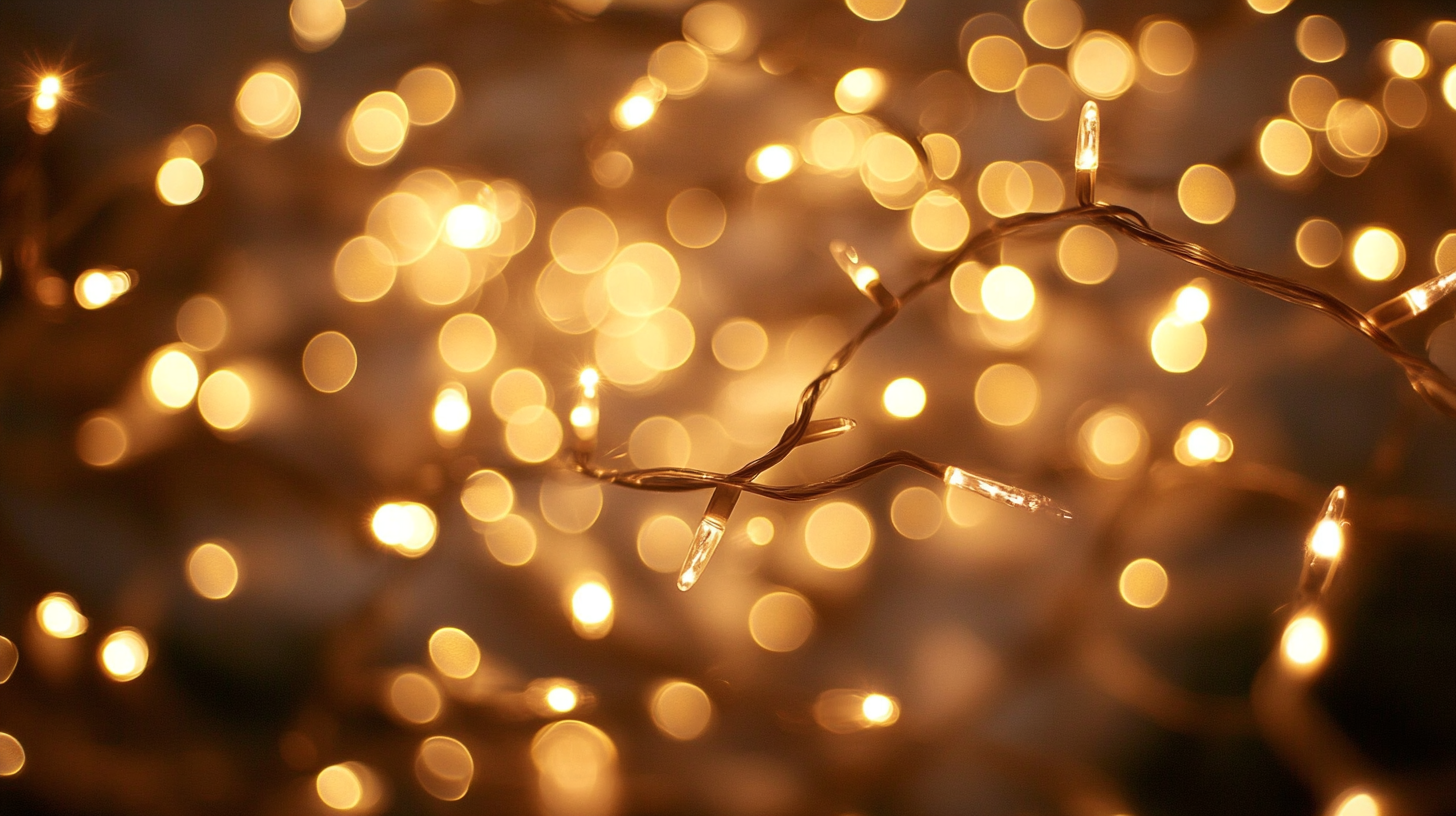 A gentle, dreamy brown bokeh pattern wallpaper