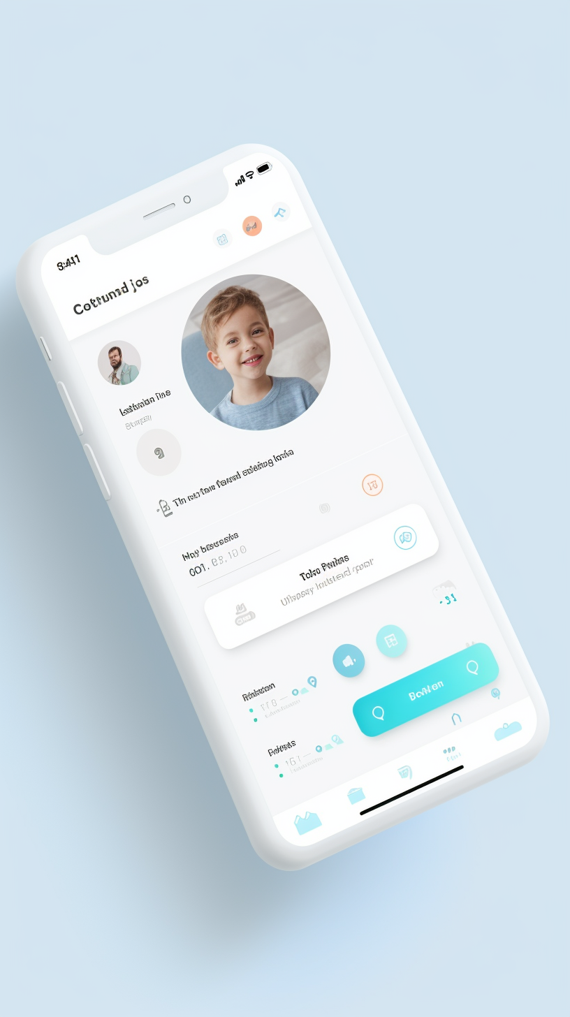 A modern mobile app to track parents' health