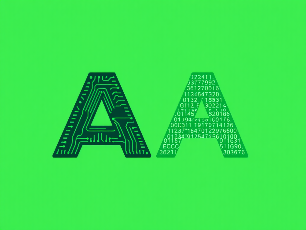 AA logo with green circuit board background and GPT code.