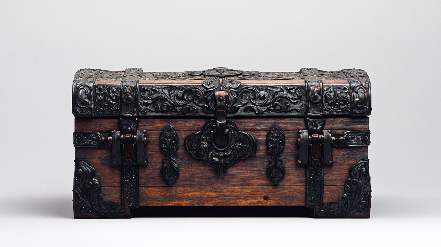 An ancient treasure chest with hidden riches