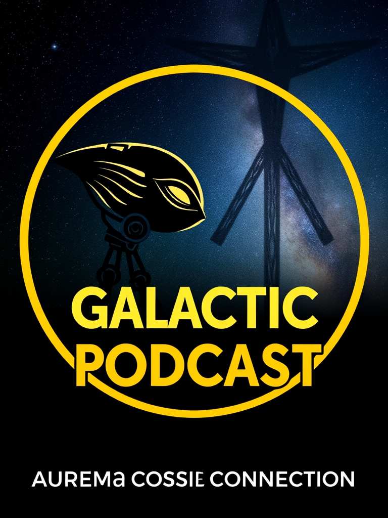Aureana Cosmic Connection's Galactic Podcast Logo