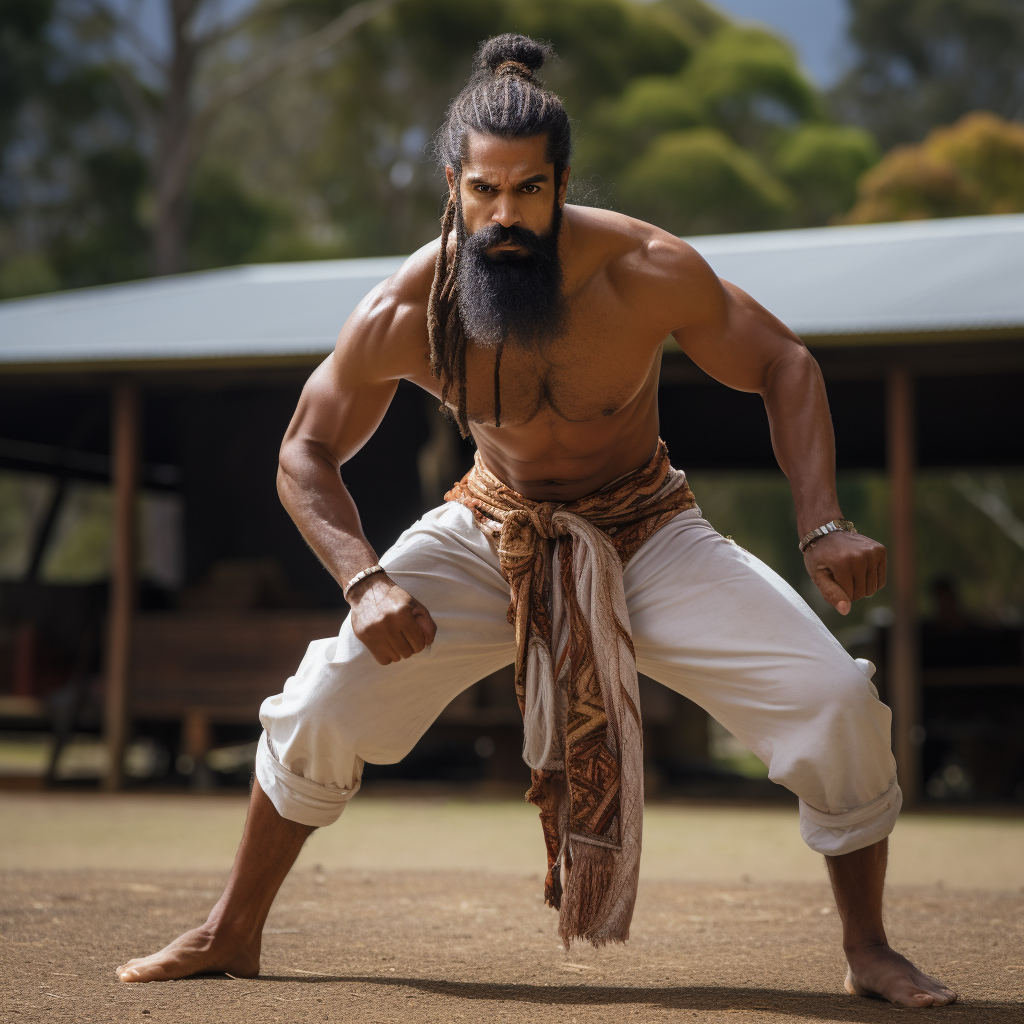 Australian actor posing as Jeffry Virtua Fighter