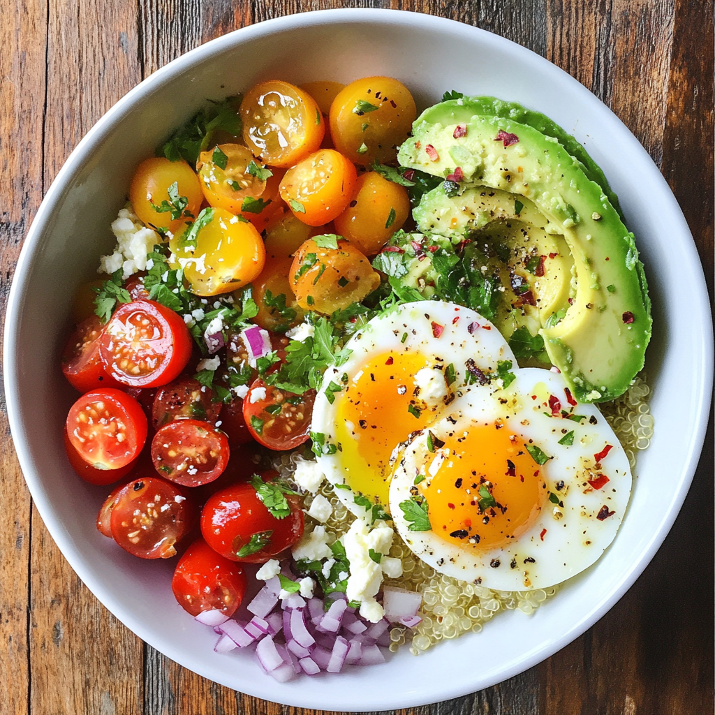 Avocado Breakfast Bowl: Lacy Texture & Perfect Balance