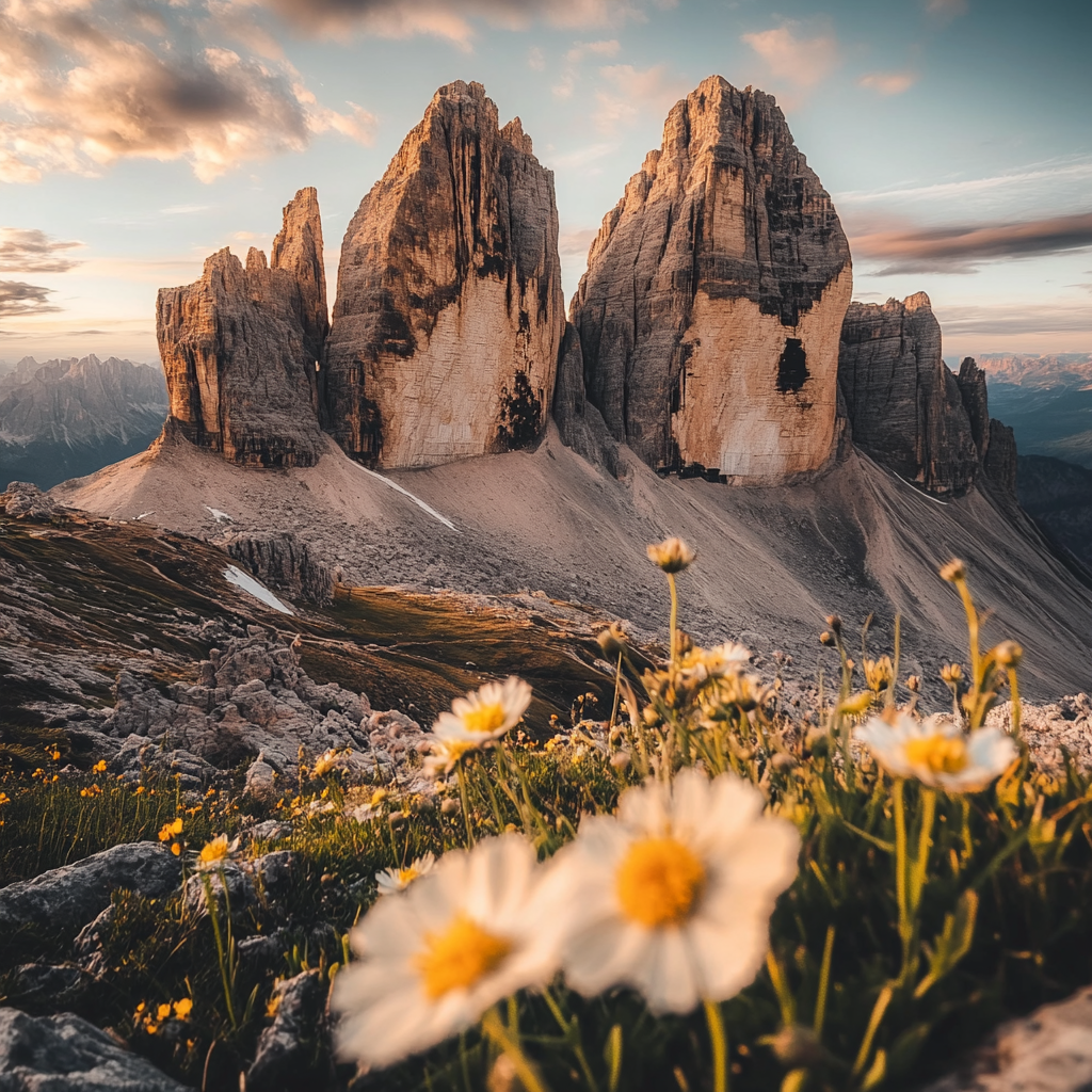 Awe-Inspiring Sunset at Three Peaks of Lavaredo