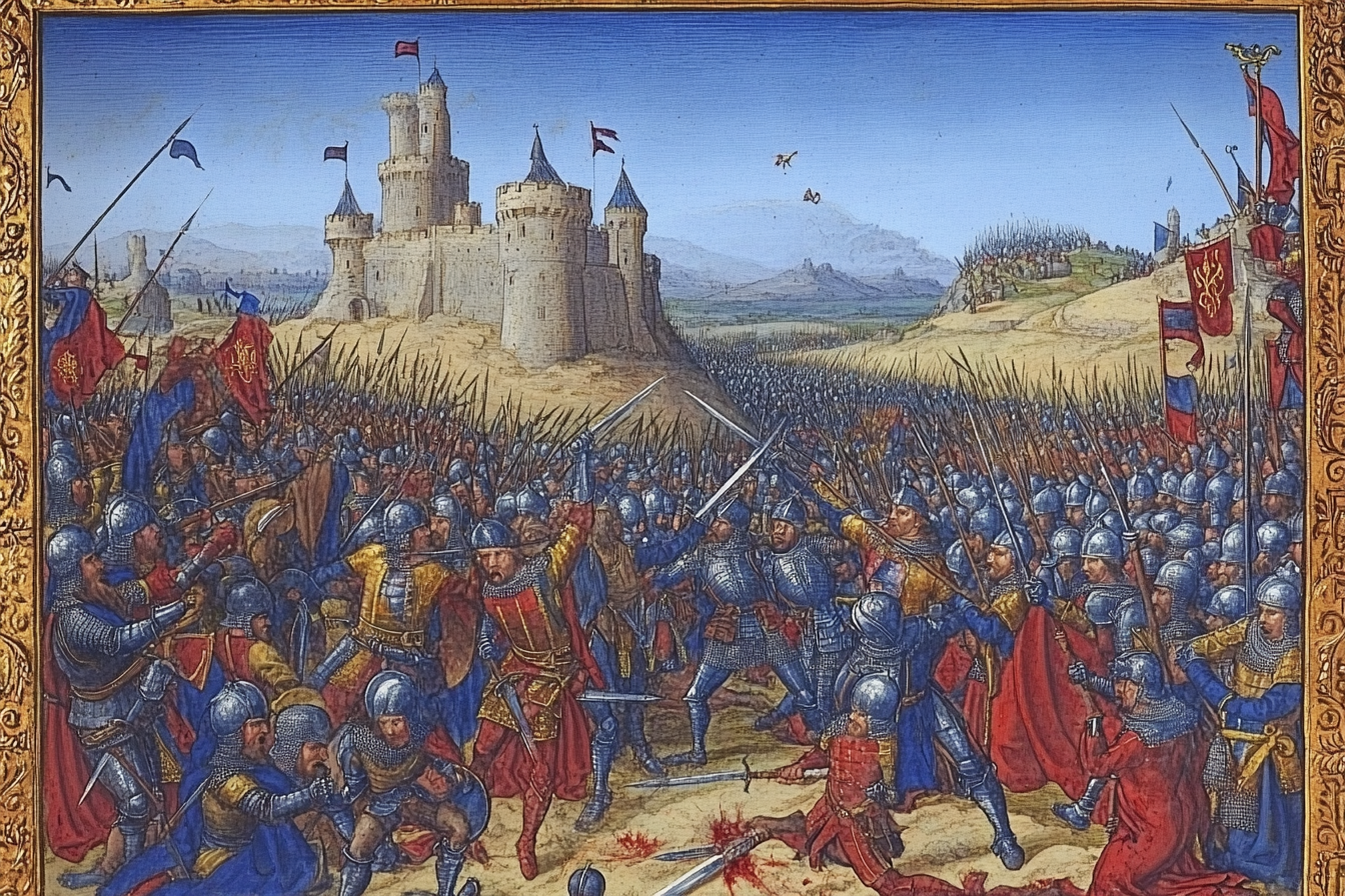 Battle of Montsigard: King Baldwin IV's Frenzied Fight