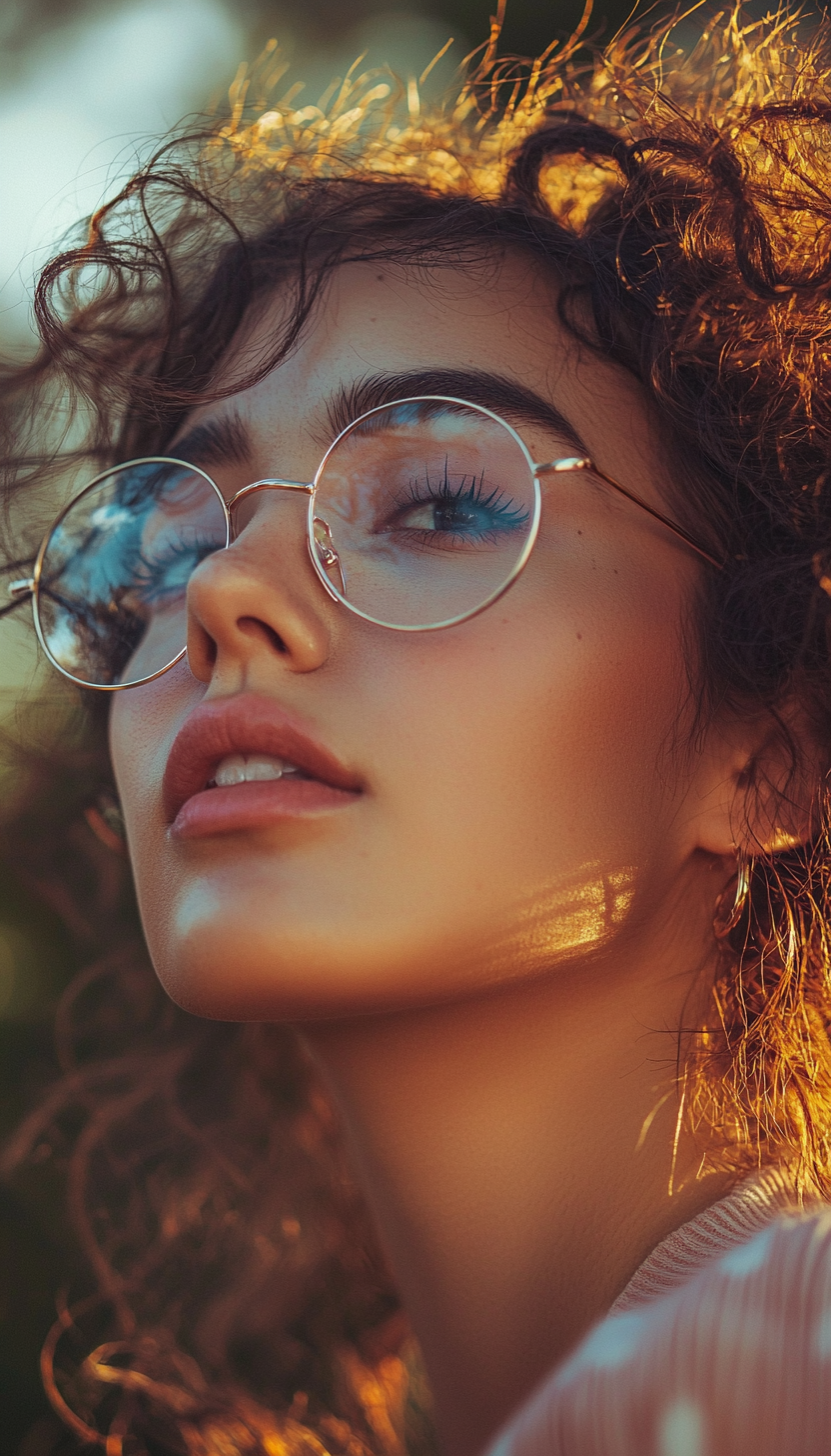 Beautiful Brazilian Woman Portrait in Rio, Cinematic Lighting