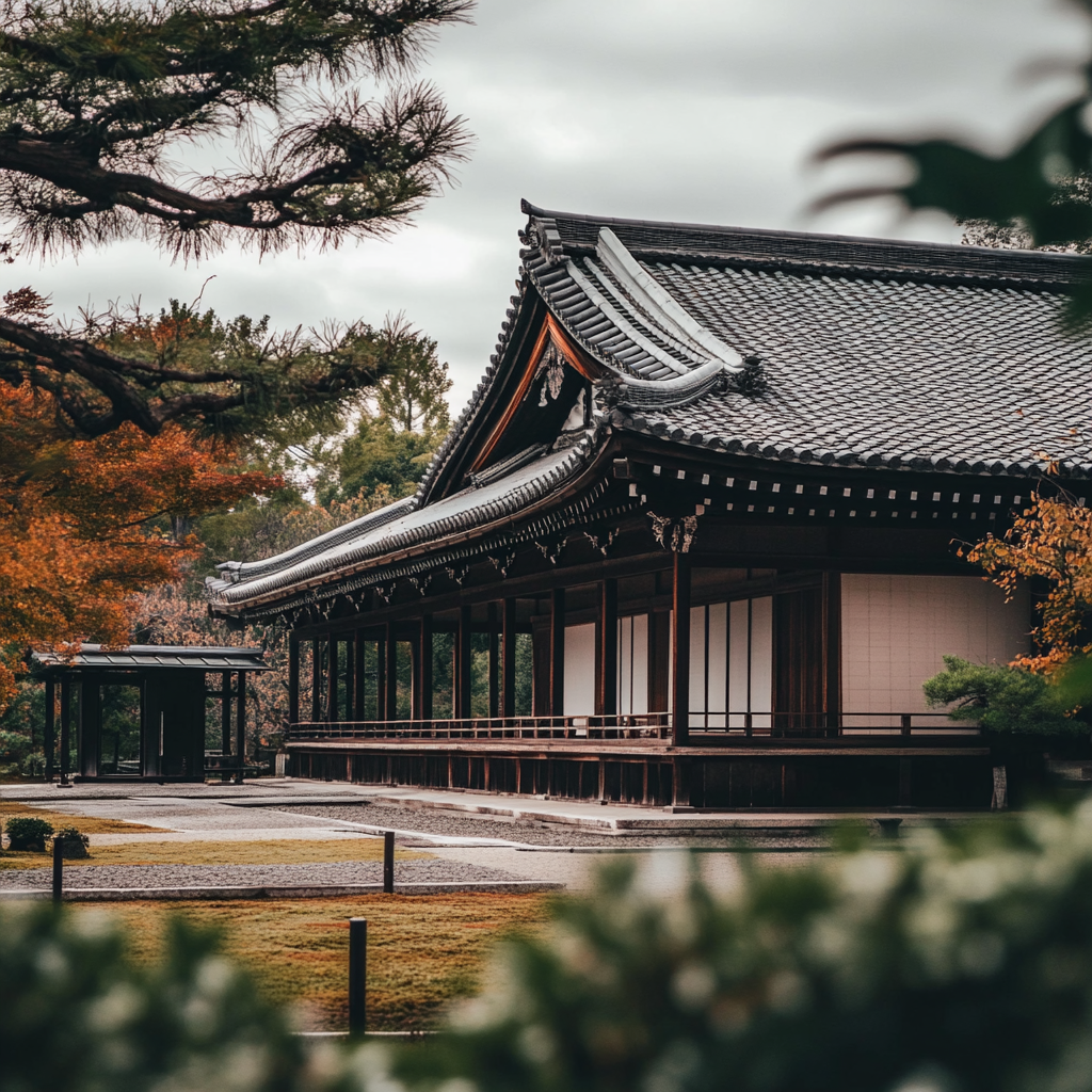 Beautiful picture of Katsura Imperial Villa in Japan