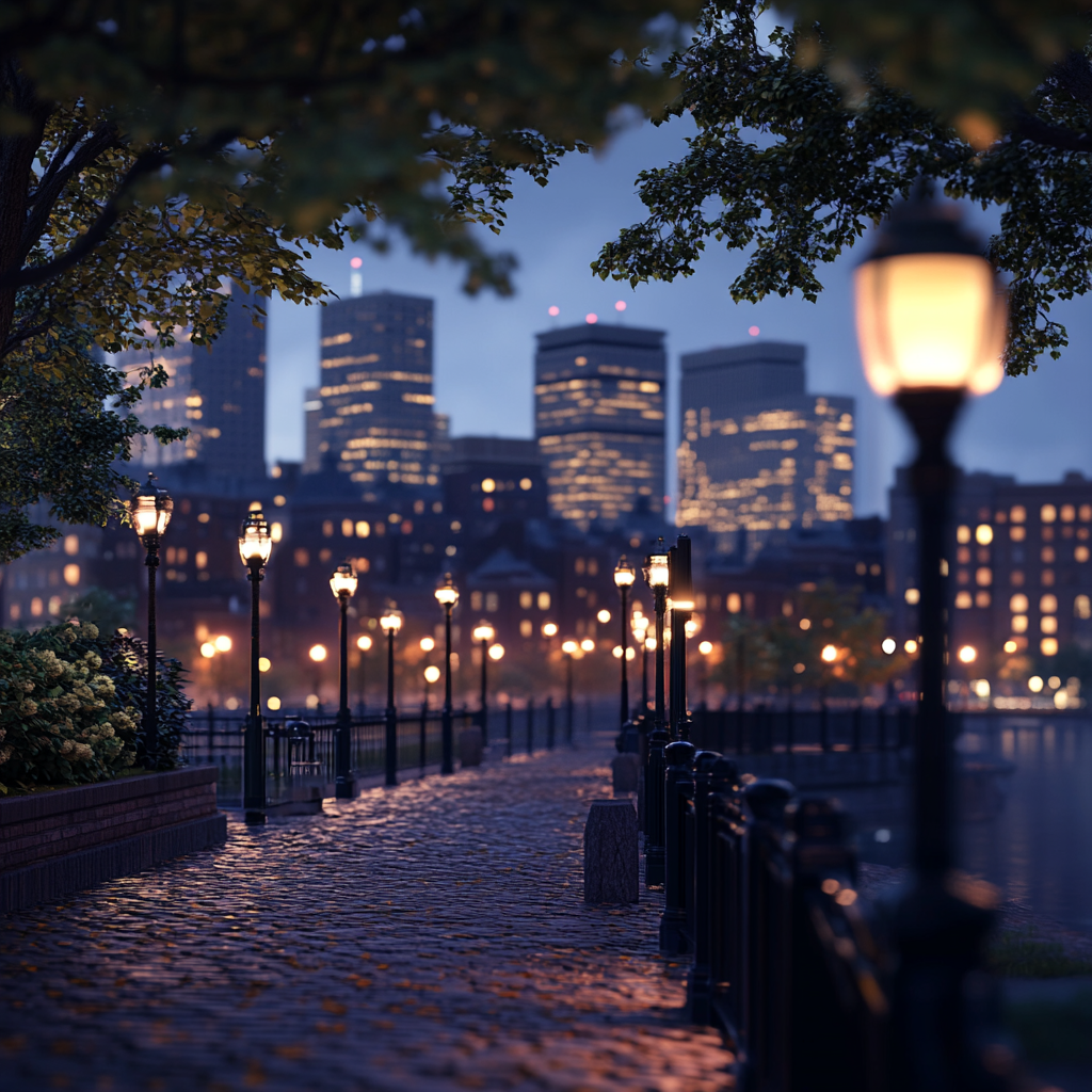 Boston in 2024: realistic, incredible, creative, beautiful city.