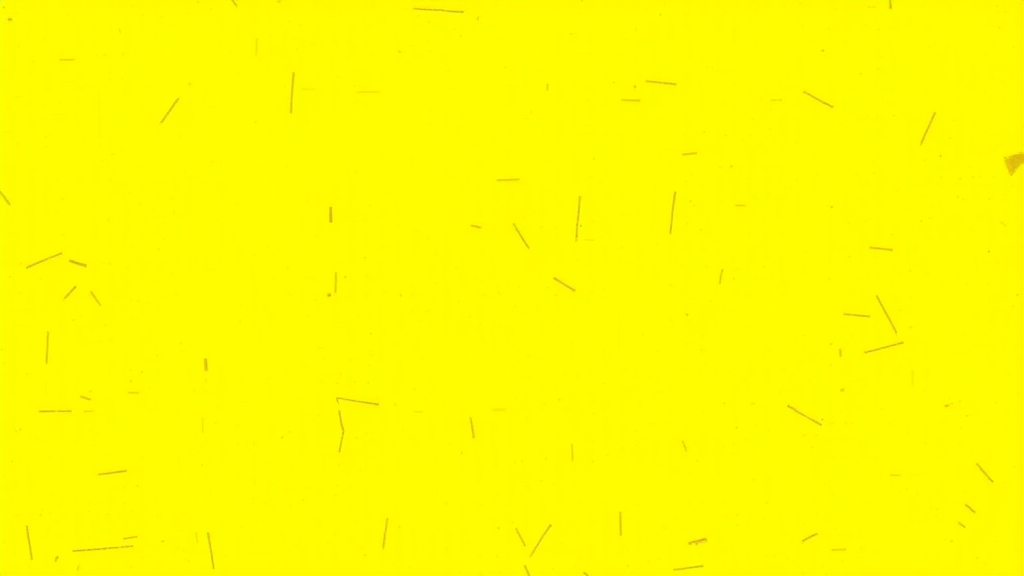 Bright yellow background, heavy grain, completely yellow.