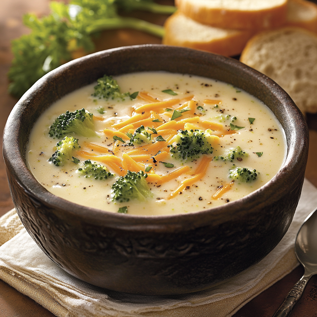 Broccoli Cheese Soup Recipe: lacy, balanced, mouthwatering, inspiring, creative.