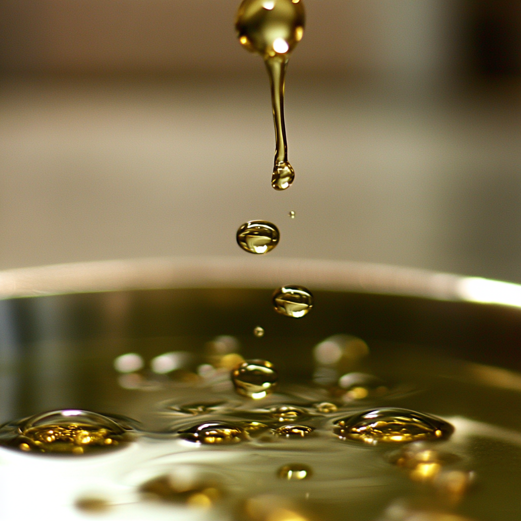 Capturing Gold Drops of Olive Oil