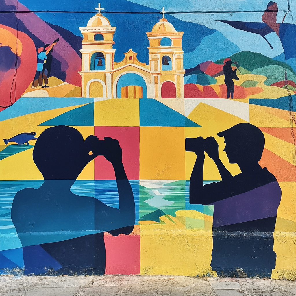 Capturing Puerto Berrío: A Colorful Mural Story