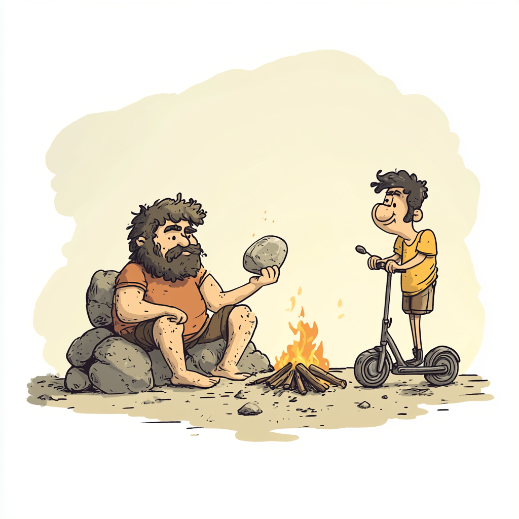 Caveman vs. Modern Human: Invention Challenge!