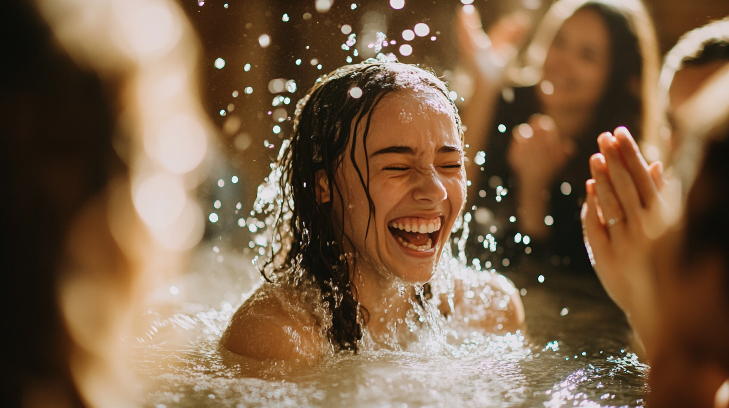 Celebrating a Joyful Baptism Ceremony in Modern Church