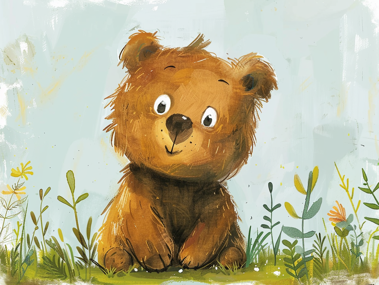 Children's Book Cover: Little Bear Teaches Independence