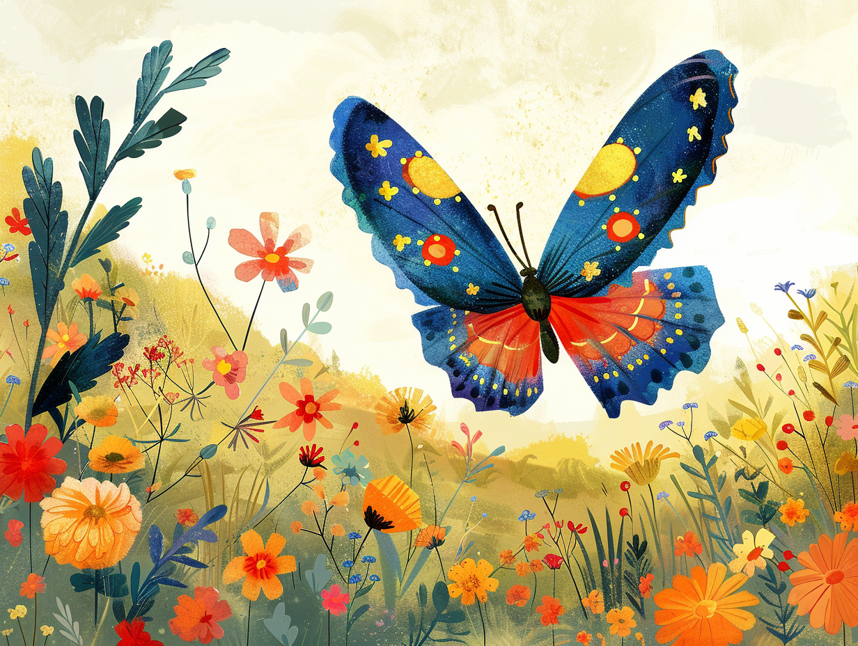 Children's book cover: Butterfly Billy teaches independence