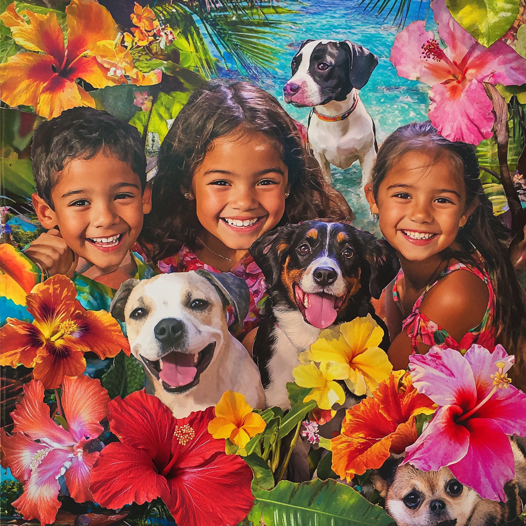 Children, Pets, Flowers: Joyful Hawaii Vacation