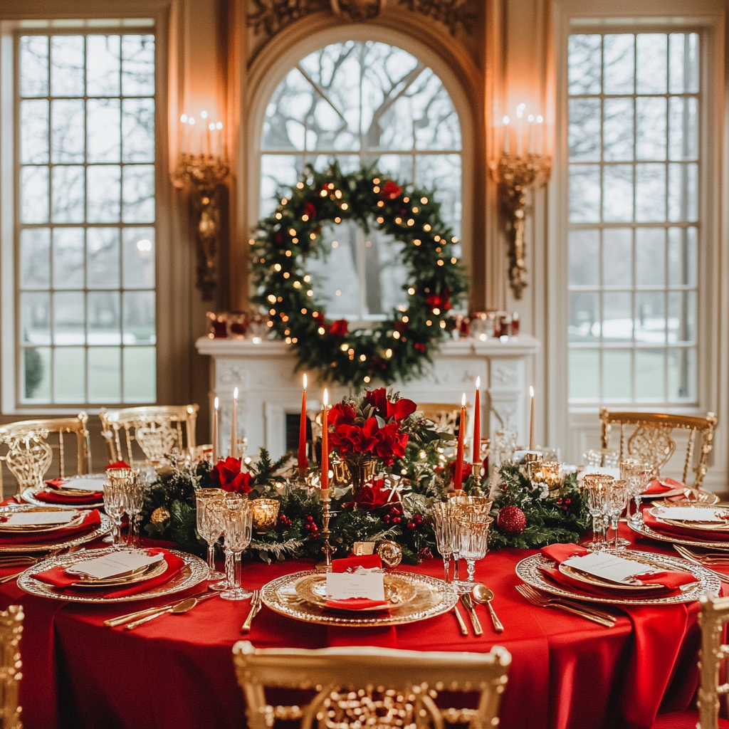 Christmas Dinner at the White House