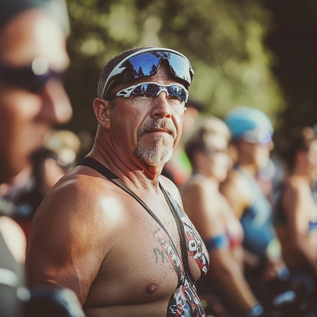 Chubby ex-military man ready for Ironman race