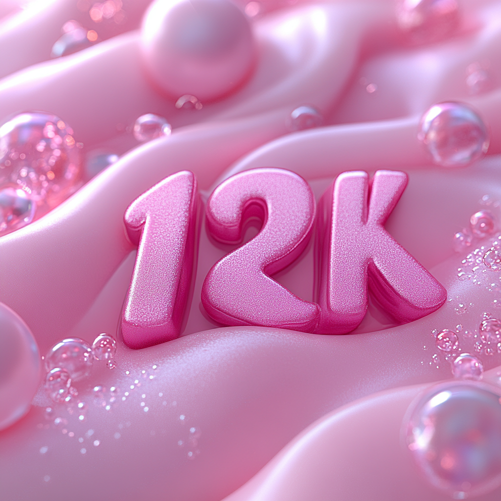 Clean celebration image for cosmetics store with 13K followers.