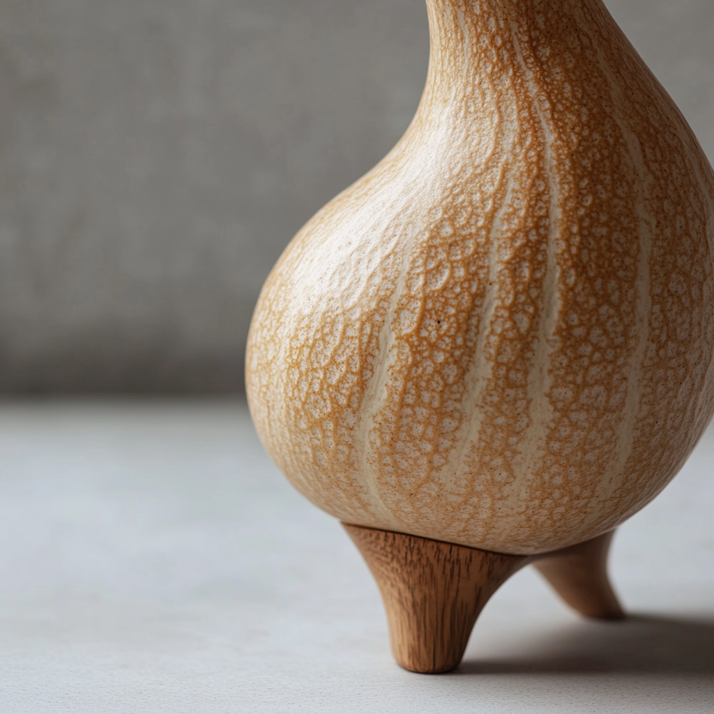 Close-up gourd designed by Fukasawa & teenage engineering.