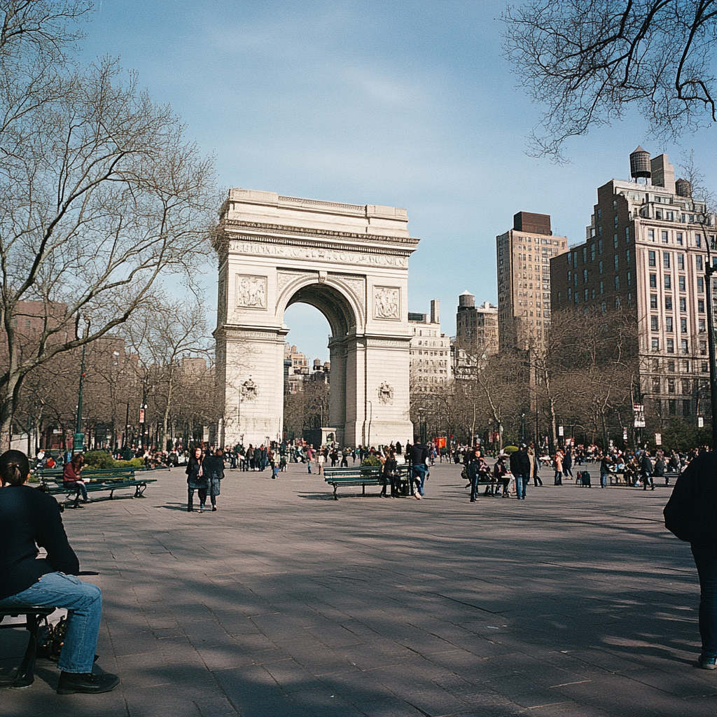 Color photograph on film. 2004 photograph. First Person View.