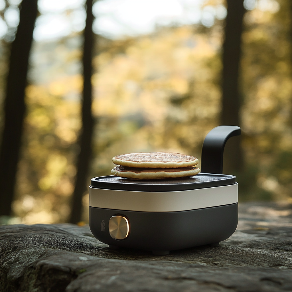 Compact, Versatile Outdoor Cooking Appliance for Kids' Snacks