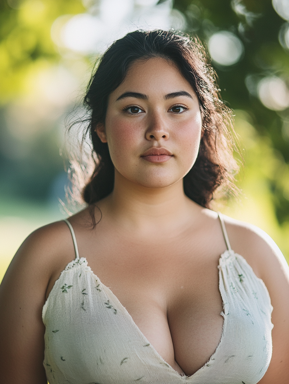 Confident 28-Year-Old Woman Outdoors - Nikon Z7 II