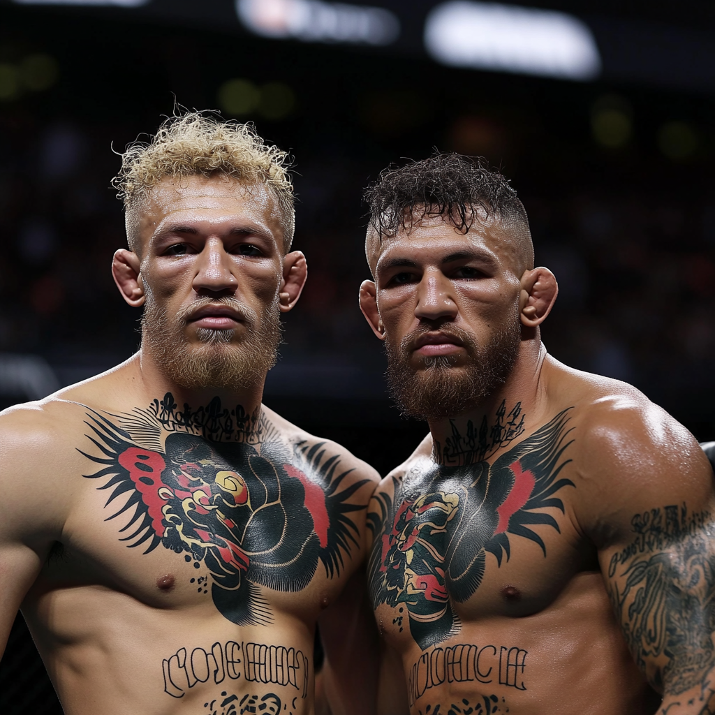 Conor McGregor and Charles Oliveira hypothetical fight scenario discussion.