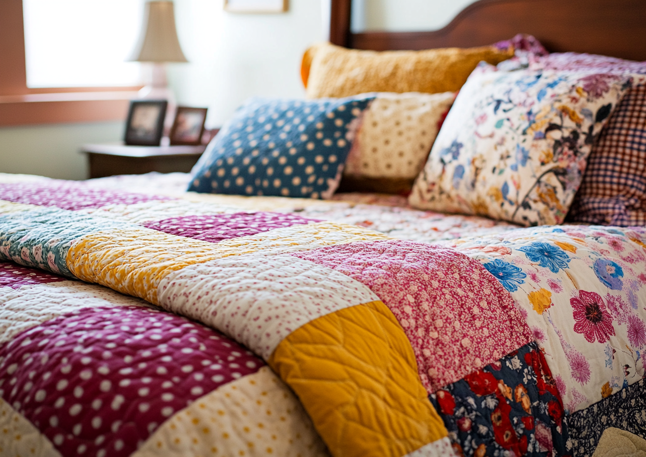 Country-Style Textile Decor: Quilts, Rugs, Pillows, Warmth