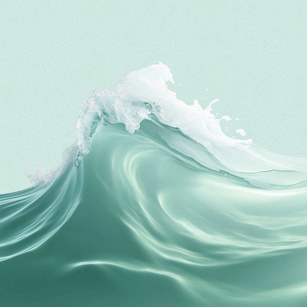 Create banner image with wave gradient, professional style.