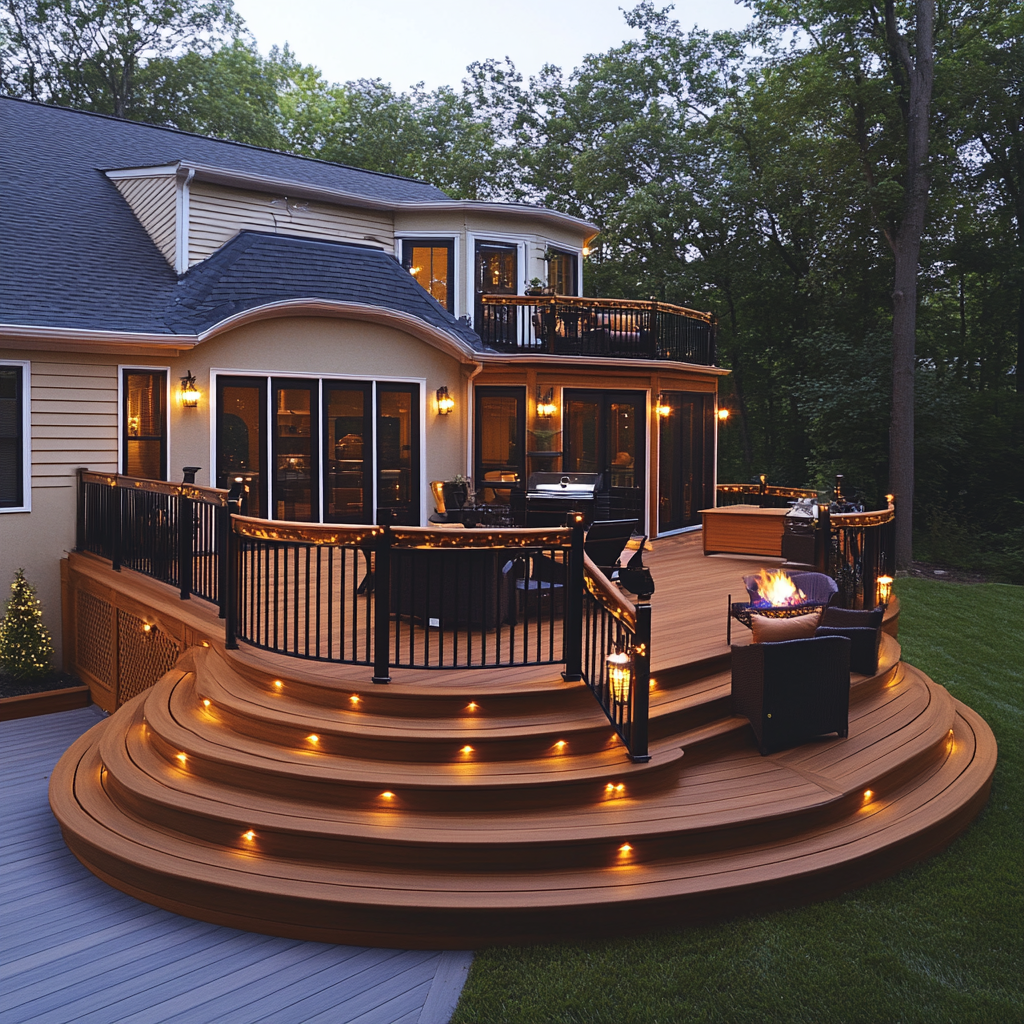 Custom Deck Building Services: Style and Durability for Outdoors.