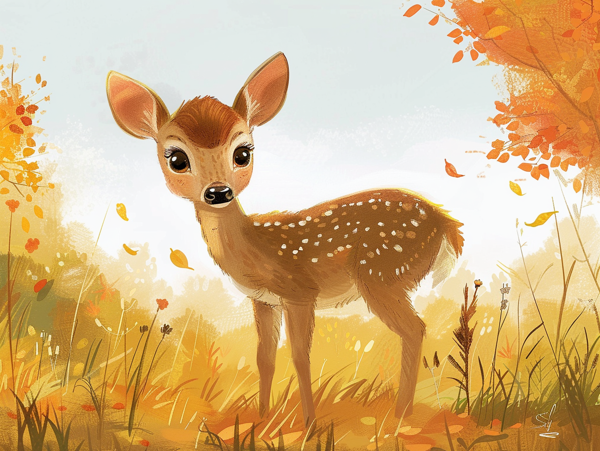 Cute Deer Billy Teaches Independence for Kids Book Cover