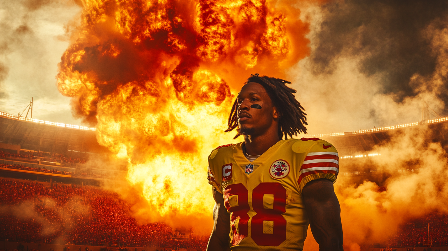 DeAndre Hopkins in Chiefs Jersey Amidst Explosive Action