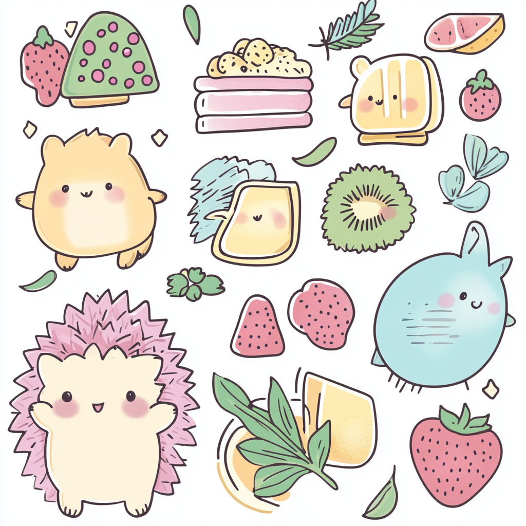 Design for Cricut machine with bold, cute elements hedgehog would do.