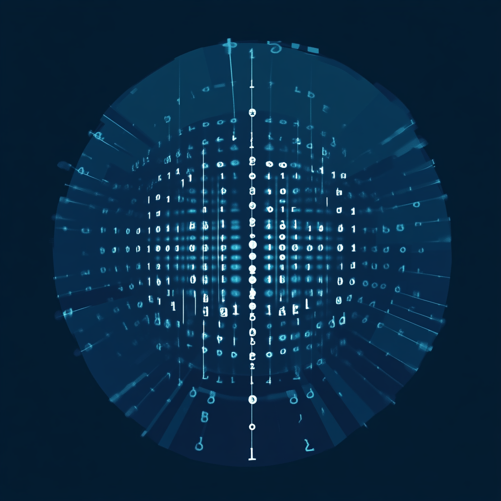 Diagram of numbers adding to target, blue backdrop.