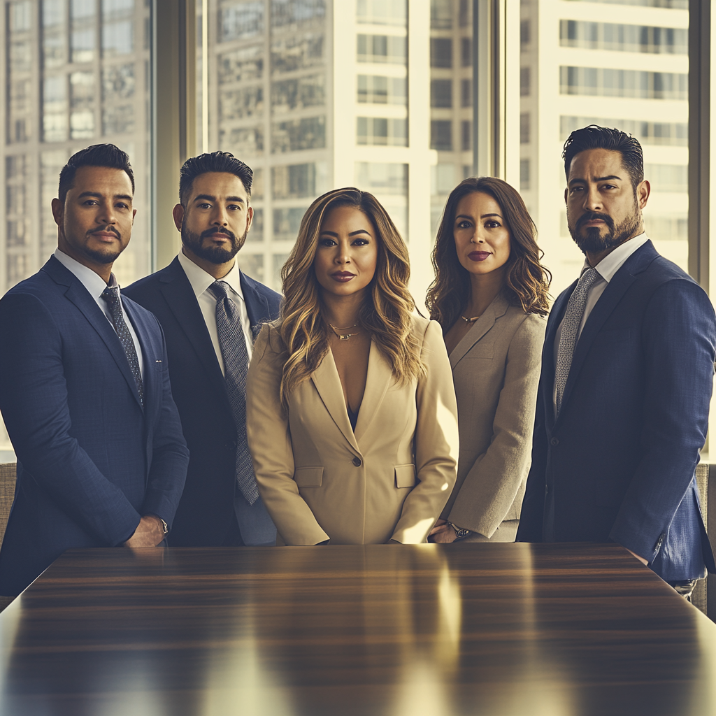 Diverse Legal Team of Confident Executives Ready