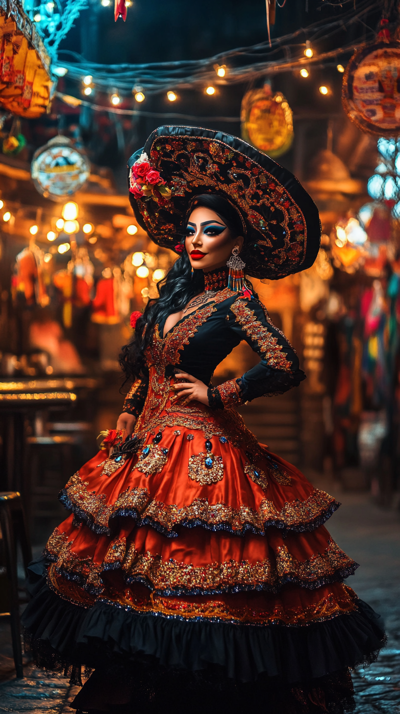 Drag Queen Mariachi Celebrates Mexican Independence Night - 9:16 AR