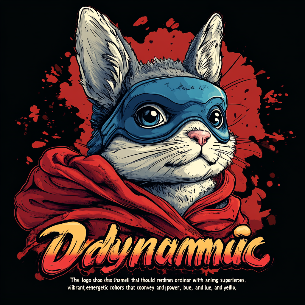 Dynamic Animal Superhero Logo Channel