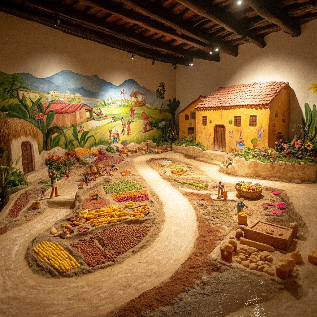 Dynamic Michoacán Countryside Interactive Exhibit