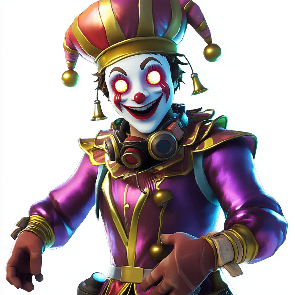 Electronica DJ Jester Reimagined as Fortnite Character