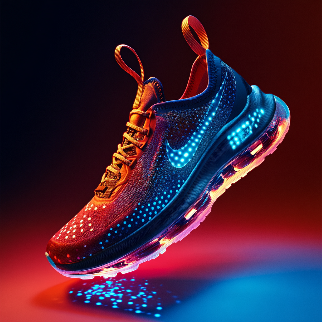 Electronics Meet Fashion in Futuristic Nike Shoes