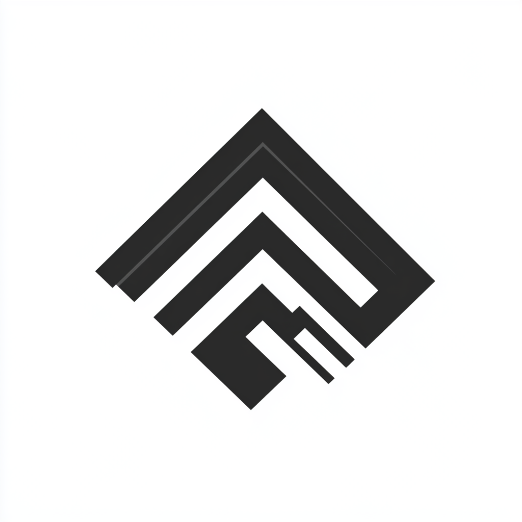 Elegant logo for 'Elite Constructors' with geometric shapes.