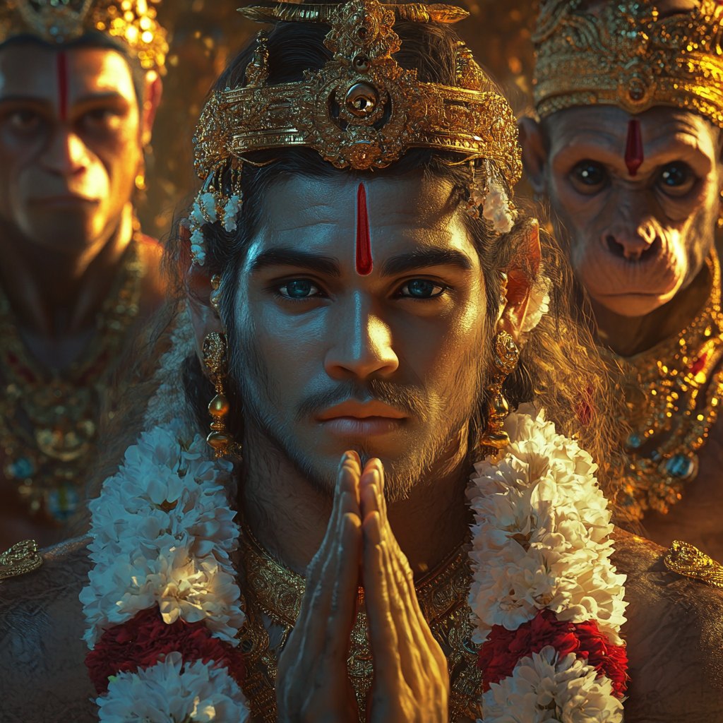 Faithful companions: Rama and Hanuman in devotion