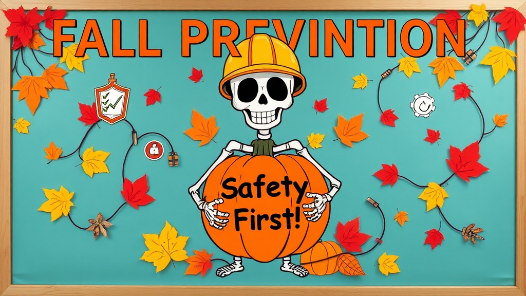 Fall Safety Fun: Skeleton and Tech Team Up