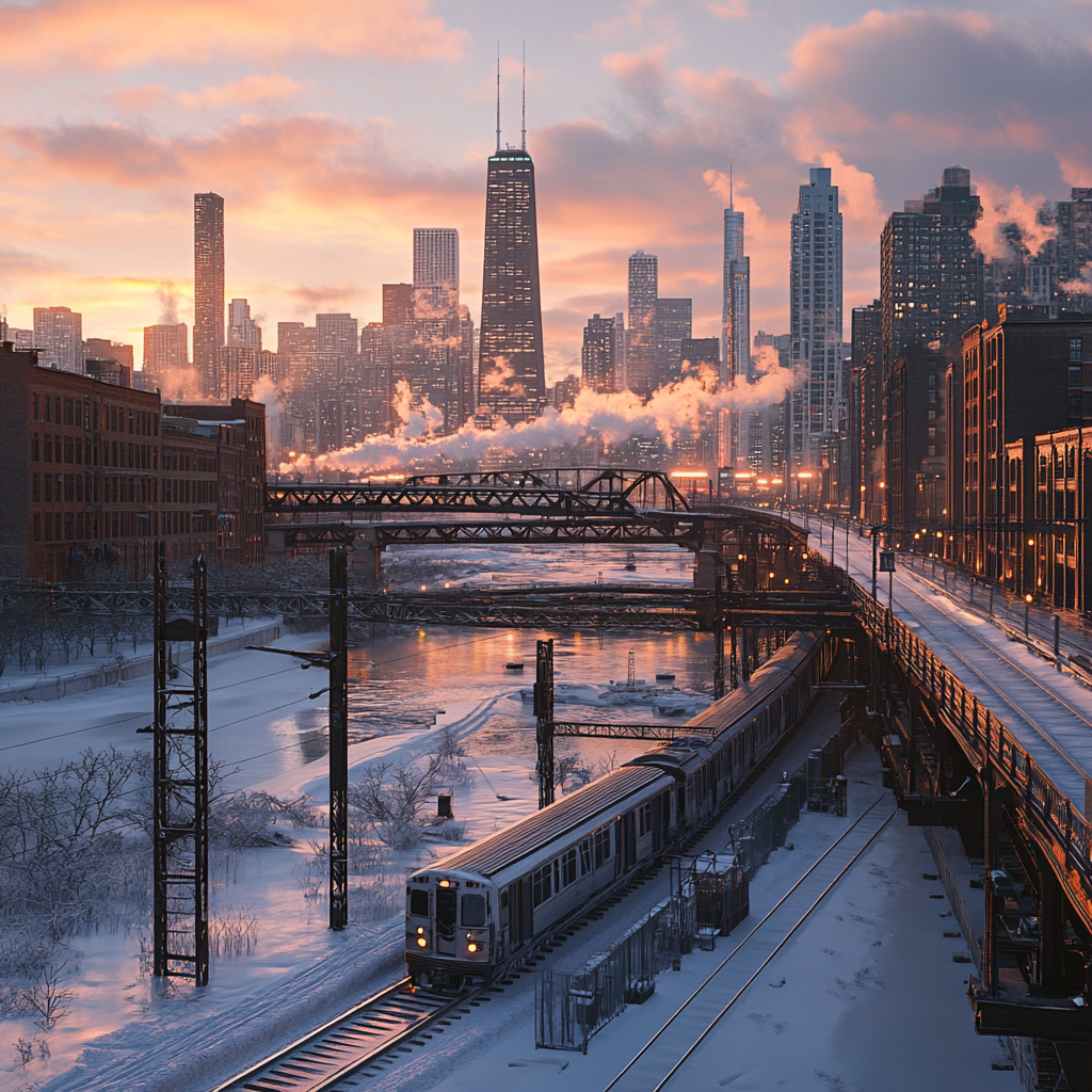 Fascinating 2024 Chicago City View Winter 